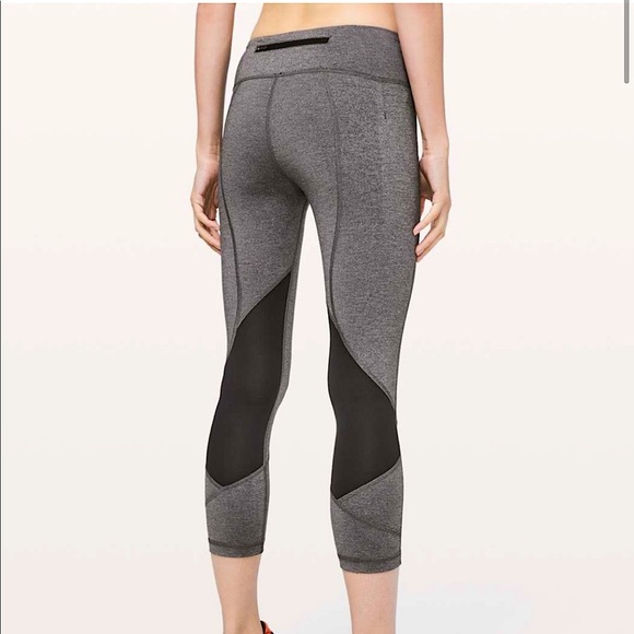 lululemon athletica Pants - Lululemon Running Speed Crop Leggings